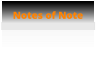 Notes of Note